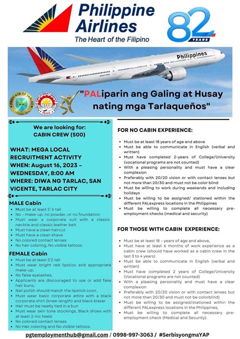 Philippine Airlines hiring Vice President Technical Operations .